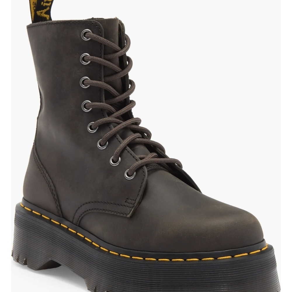 Dr. Martens Dark Brown Combat Boots